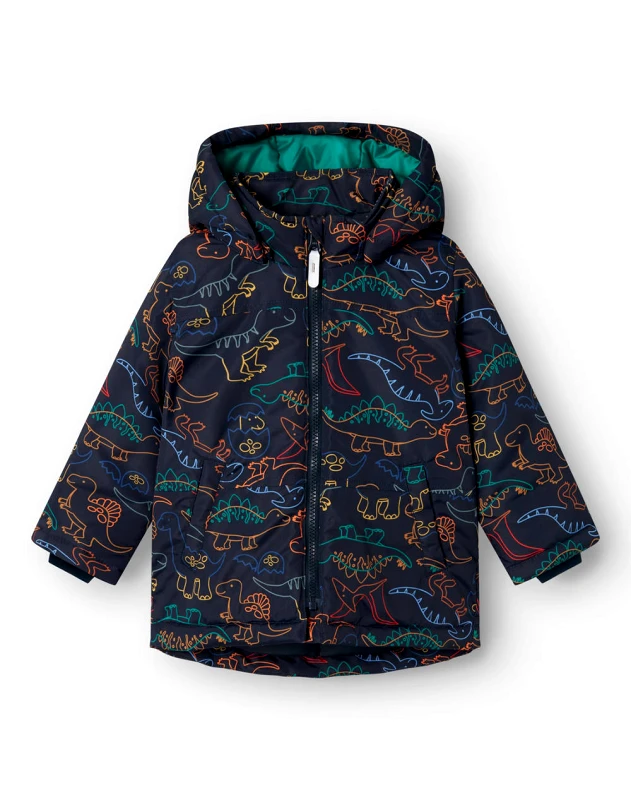NAME IT NAME IT NMMMAX JACKET AOP 13232556-Dark Sapphire DarkBlue