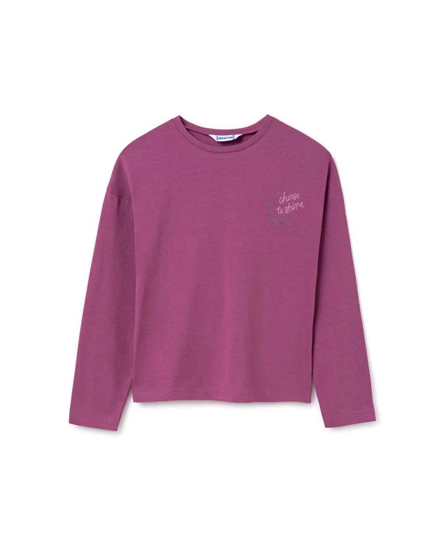 MAYORAL MAYORAL Μπλουζα μακρυμανικη 07014-19 Purple