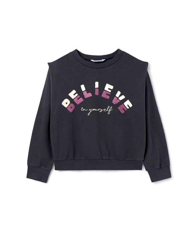 MAYORAL MAYORAL Φούτερ βατες 07468-21 DarkGray