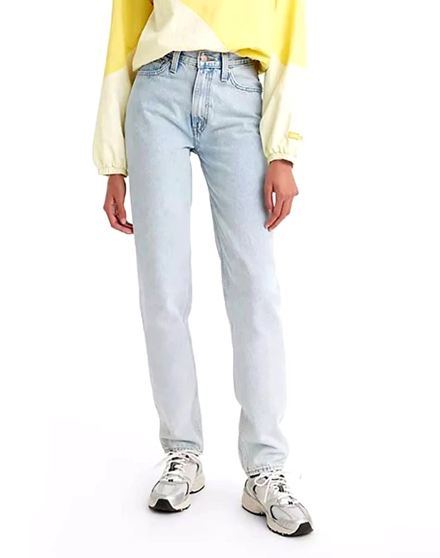 LEVIS LEVIS 80S MOM JEAN A3506-0014-0014 DenimLightBlue