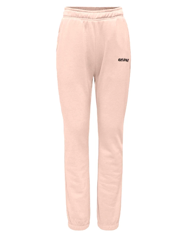 ONLY ONLY KOGODESSA PANT SWT 15299817-Rose SmokeAmour Nude