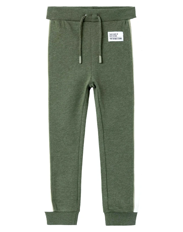 NAME IT NAME IT NMMNULLE SWEAT PANT BRU 13221571-RIFLE GREEN Olive
