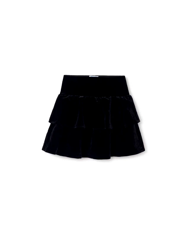 MAYORAL MAYORAL Φουστα βελουδινη 07970-51 Black