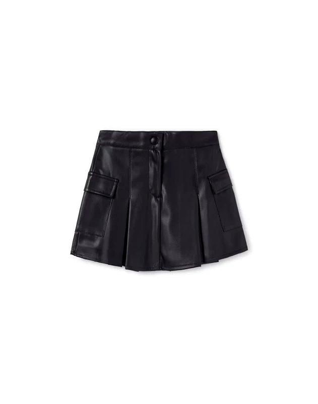 MAYORAL MAYORAL Φουστα pu cargo 07972-56 Black
