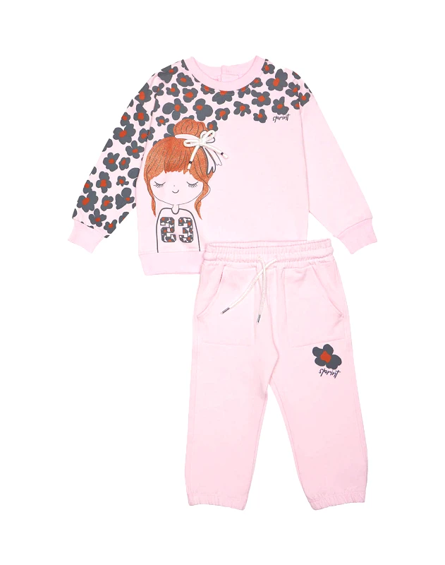 SPRINT SPRINT SET BABY GIRL 242-2020-S803 LightPink
