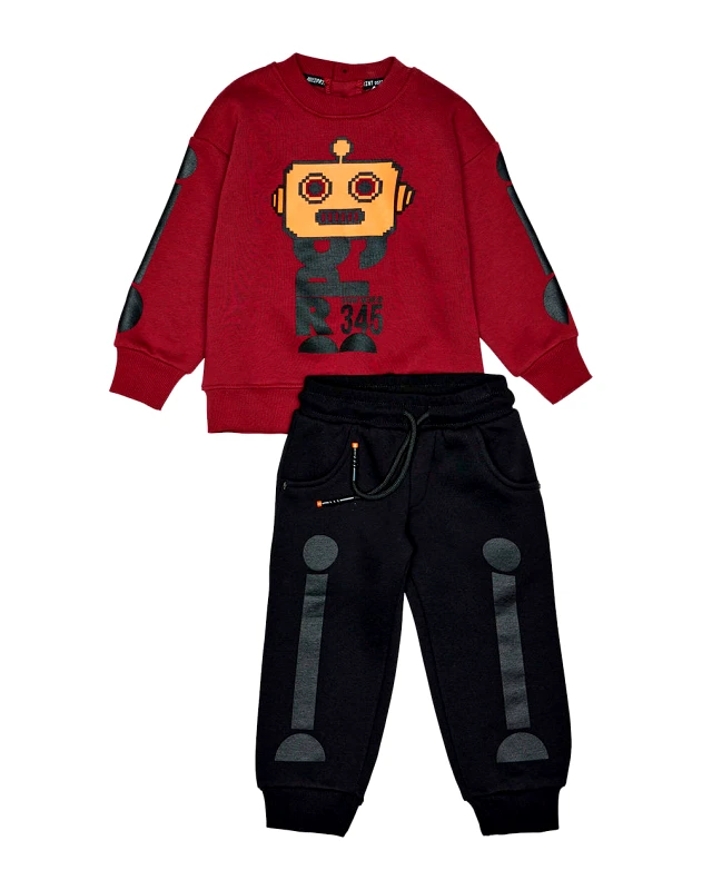 SPRINT SPRINT SET BABY BOY 242-1013-S410 DarkRed