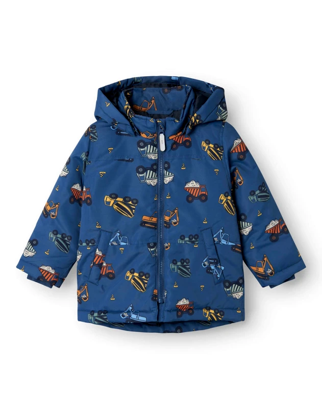 NAME IT NAME IT NMMMAX JACKET AOP NOOS 13233643-Dark Denim DarkBlue