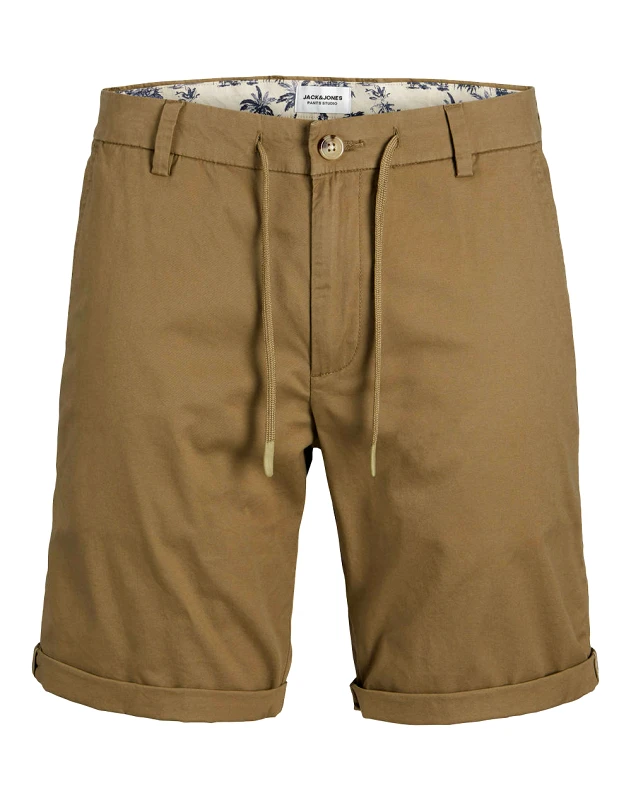 JACK&JONES JACK&JONES JPSTMARCO JJSUMMER CHINO SHORT 12253133-Elmwood Brown