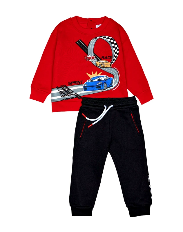 SPRINT SPRINT SET BABY BOY 242-1005-S400 Red