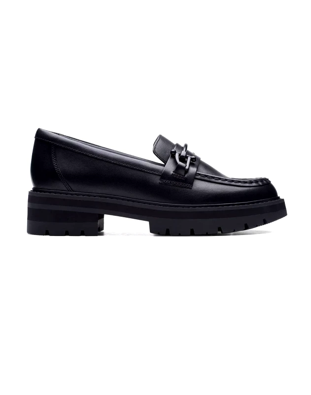 CLARKS CLARKS Orianna Bit 26174808-Black Leather Black