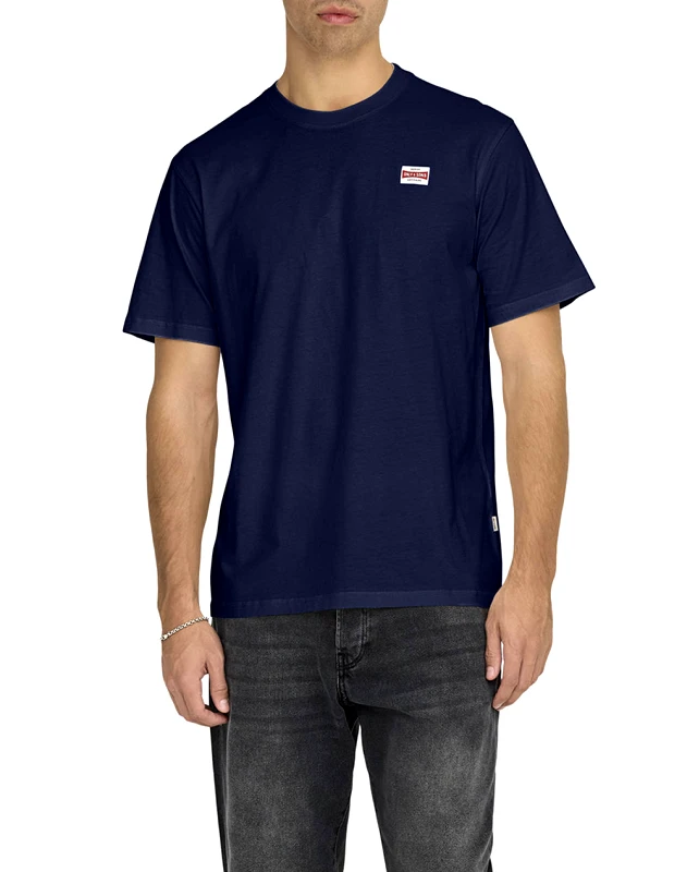 ONLY&SONS ONLY&SONS ONSDAWSON REG SS TEE VD 22033190-Naval Academy NavyBlue