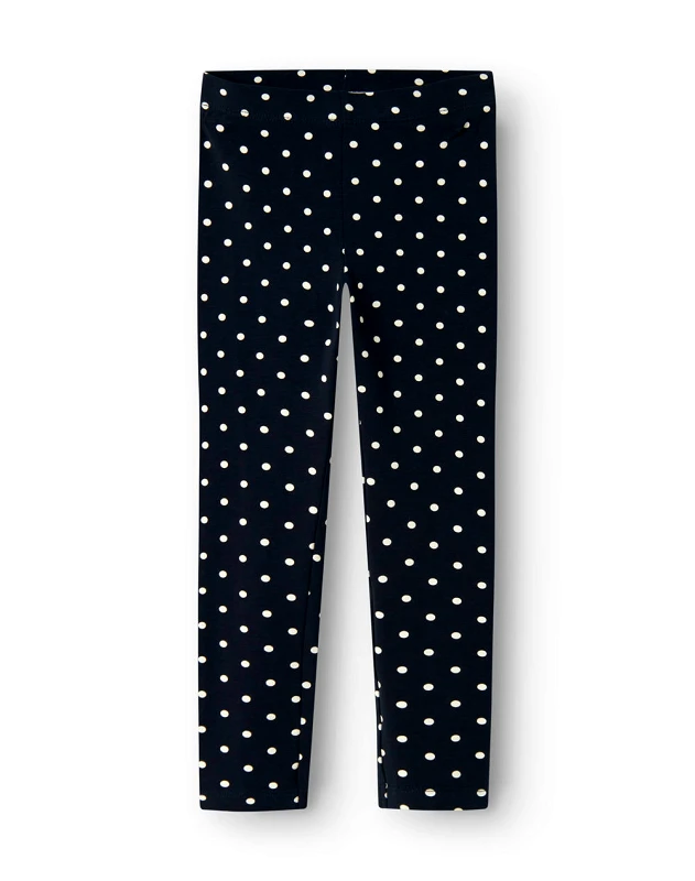 NAME IT NAME IT NMFVIVIAN AOP LEGGING 13225099-Dark SapphireDots NavyBlue