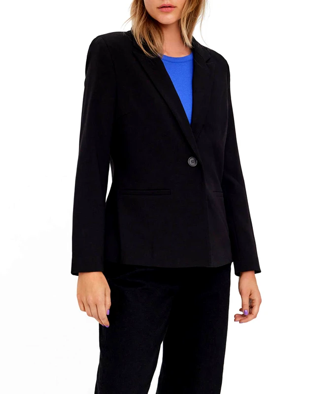 VERO MODA VERO MODA VMSANDY SLIM BLAZER NOOS 10269953-BLACK Black