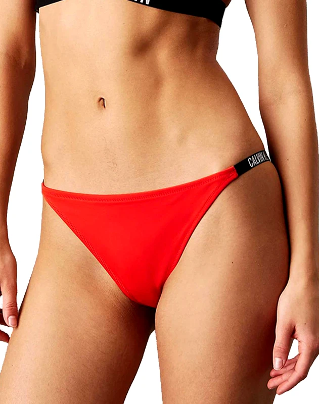 CALVIN KLEIN CALVIN KLEIN JEANS CHEEKY STRING BIKINI KW0KW02891-XM8 Red