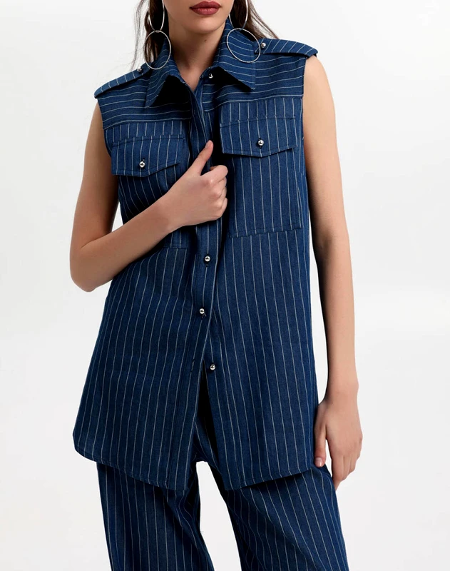 BILL COST BILL COST ΠΟΥΚΑΜΙΣΟ 10-320589-0-ΜΠΛΕ DenimBlue