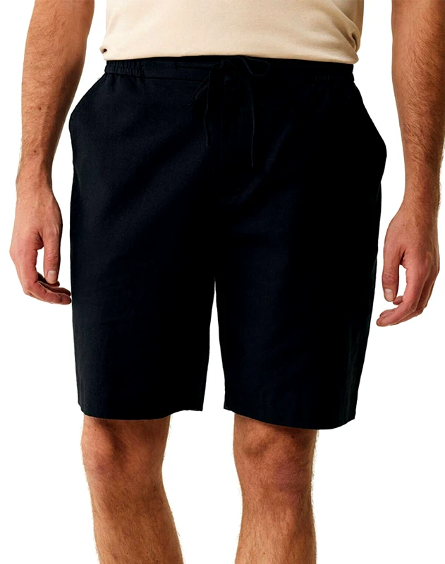 MEXX MEXX DANIEL Basic linen shorts MF007300351M-193911 Black