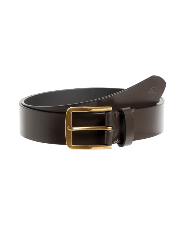 CALVIN KLEIN CALVIN KLEIN ΖΩΝΗ CLASSIC FLAT R LTHR BELT 35MM K50K511421-GRP Brown