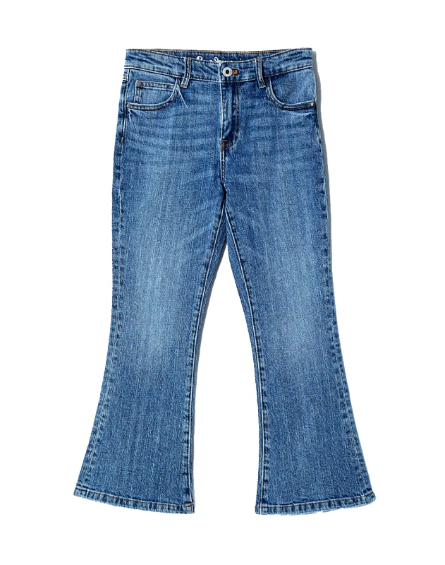 PEPE JEANS PEPE JEANS KIMBERLY FLARE ΠΑΝΤΕΛΟΝΙ ΠΑΙΔΙΚΟ GIRL PG201444DK7-000 JeanBlue