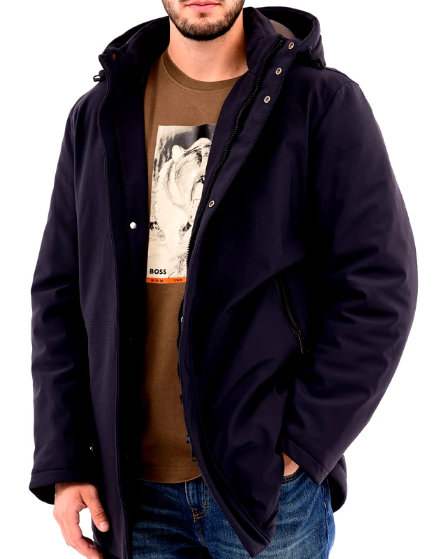 ADIMARI ADIMARI JOHN BLACK JACKET 24W.SE.027.09-NAVY BLUE NavyBlue