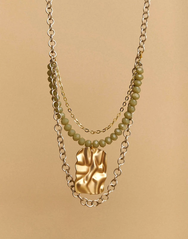 ATTRATTIVO ATTRATTIVO ΚΟΛΙΕ ΜΕΤΑΛΛΙΚΟ, ΣΥΝΘΕΤΙΚΟ 9F22845-MULTI Gold