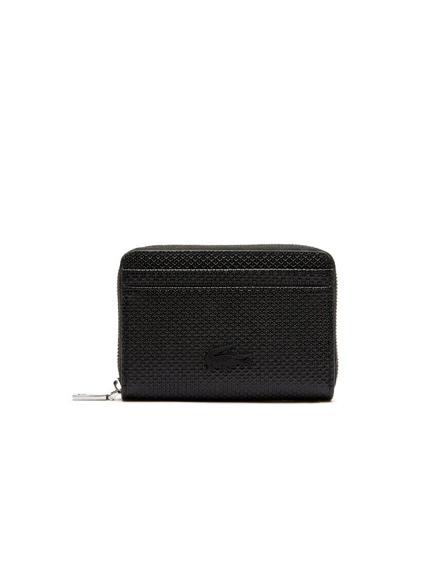 LACOSTE LACOSTE ΠΟΡΤΟΦΟΛΙ (Διαστάσεις: 11.5 x 8.5 x 2.5εκ.) 3NF3855KL-000 Black
