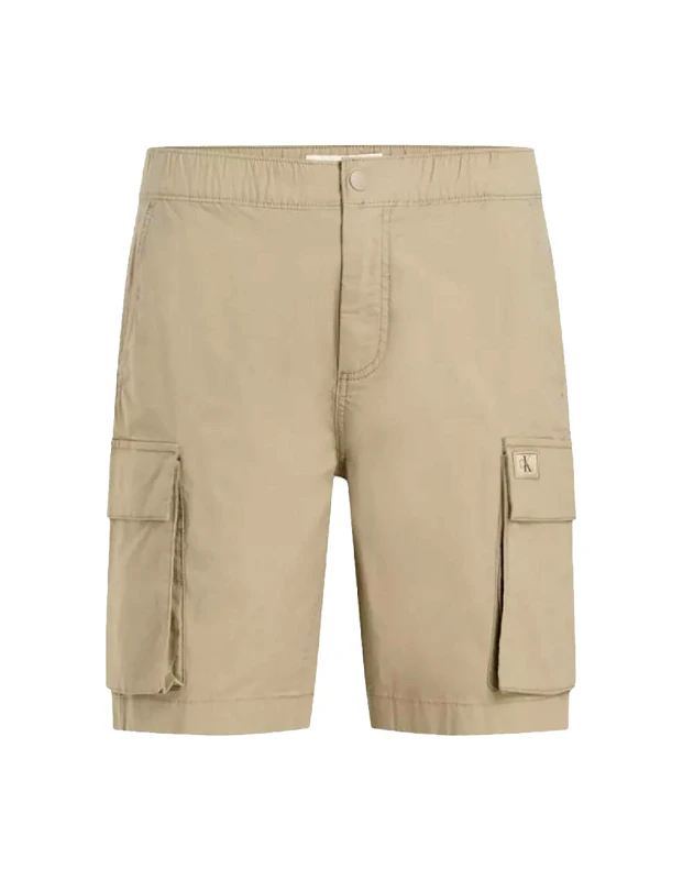 CALVIN KLEIN CALVIN KLEIN JEANS WASHED CARGO SHORT J30J327376-PFQNI Biege