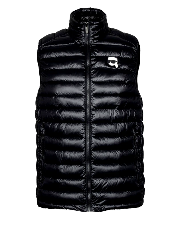 KARL LAGERFELD KARL LAGERFELD VEST NOS 505711-500590-60-990 Black