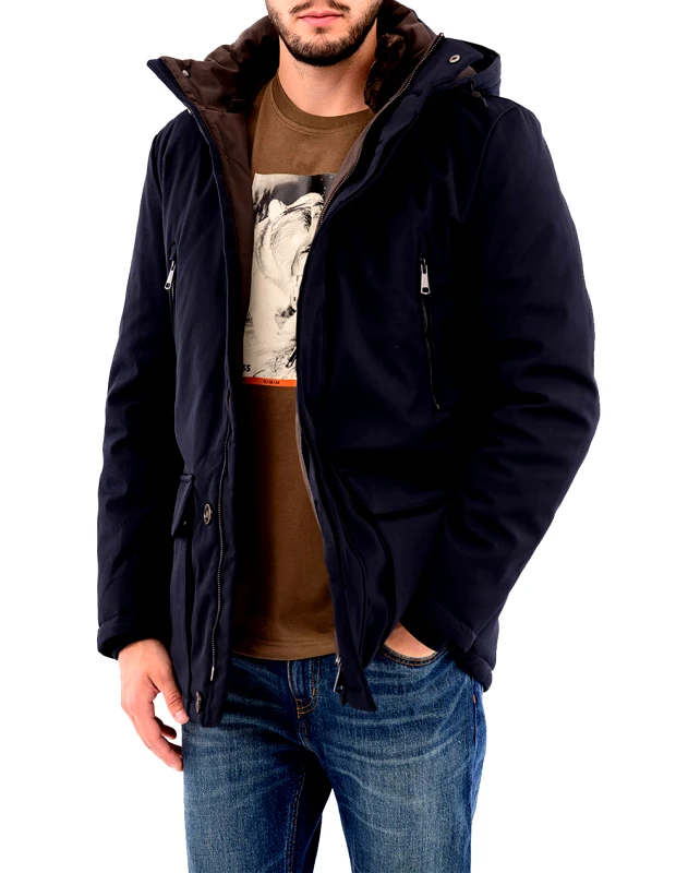 ADIMARI ADIMARI JOHN BLACK JACKET 24W.SE.031.09-NAVY BLUE NavyBlue