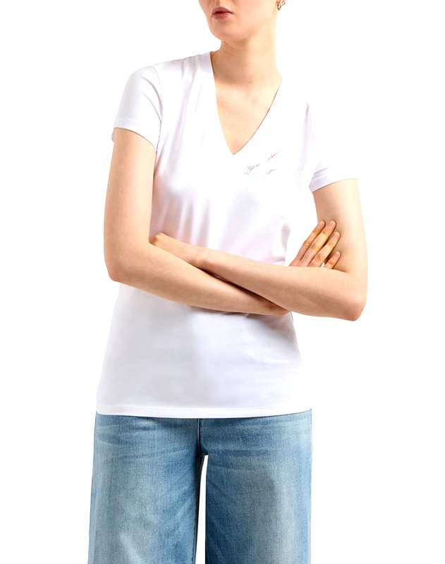 ARMANI EXCHANGE ARMANI EXCHANGE T-SHIRT XW000600AF10355-U0002 White