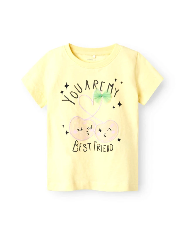 NAME IT NAME IT NMFBETHANY SS TOP BOX 13237842-Pastel Yellow Yellow