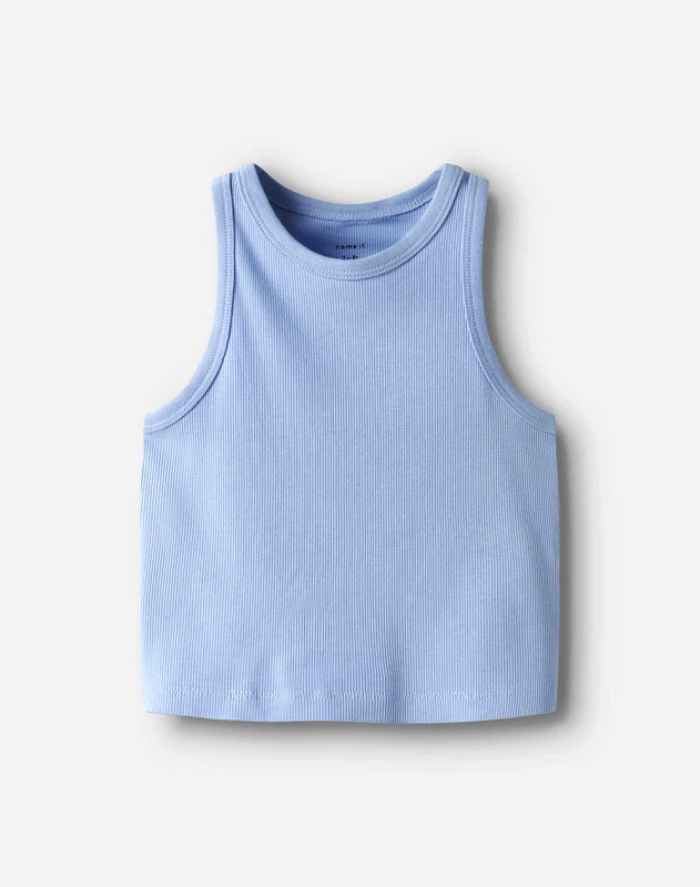 NAME IT NAME IT NKFNAKAL SL SHORT TOP NOOS 13236672-Serenity SkyBlue