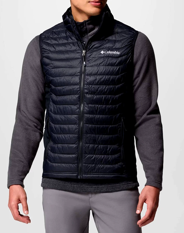 COLUMBIA COLUMBIA Ανδρικό Γιλέκο Powder Pass™ Hybrid Vest CH31-2126111-010 Black