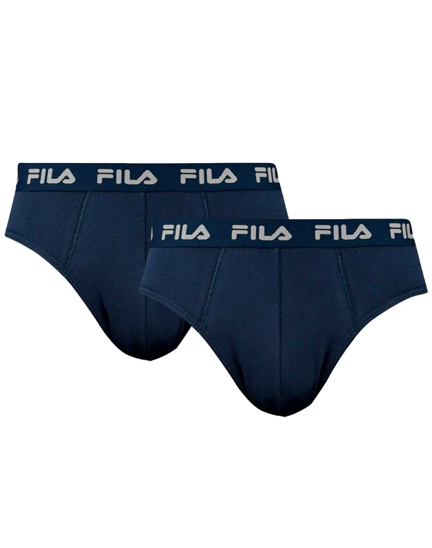 FILA FILA FU5003-2P BRIEF ELASTICO 2PACK BRIEF FU5003-2P-321 DarkBlue