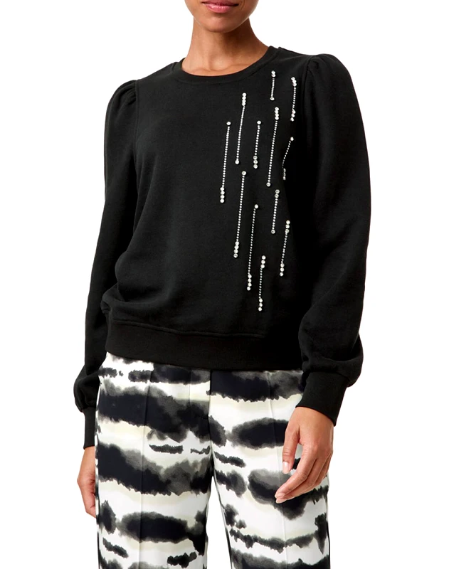 TAIFUN TAIFUN SWEATSHIRT 671428-16326-01102 Black