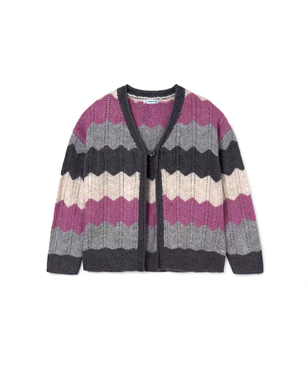 MAYORAL MAYORAL Ζακετα ζιγκ ζαγκ 07314-40 Purple