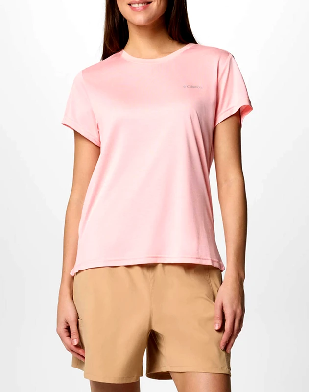 COLUMBIA COLUMBIA Γυναικεία Μπλούζα BlueVista Hill™ SS Crew CE33-2119301-669 LightPink