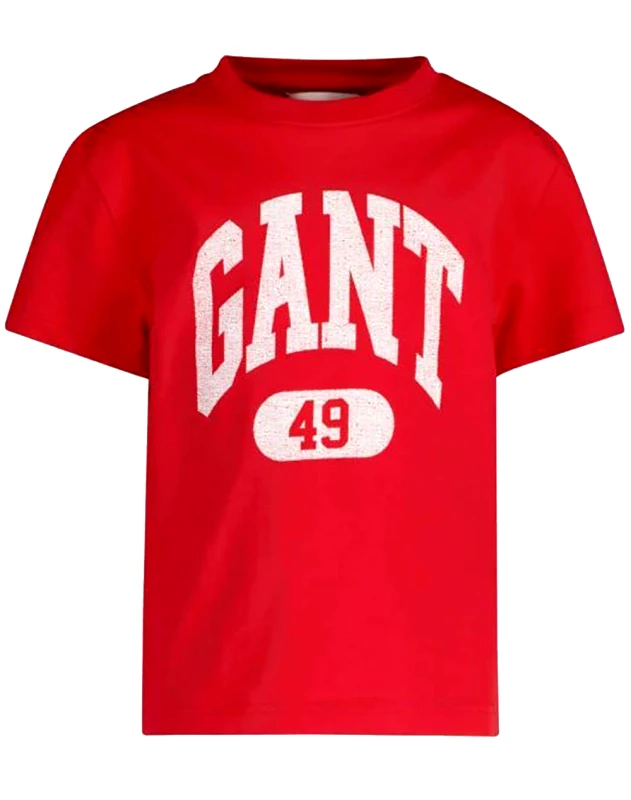 GANT GANT ΜΠΛΟΥΖΑ ΚΜ GANT 49 ARCH RELAXED T-SHIRT 3G805208-1-620 Red