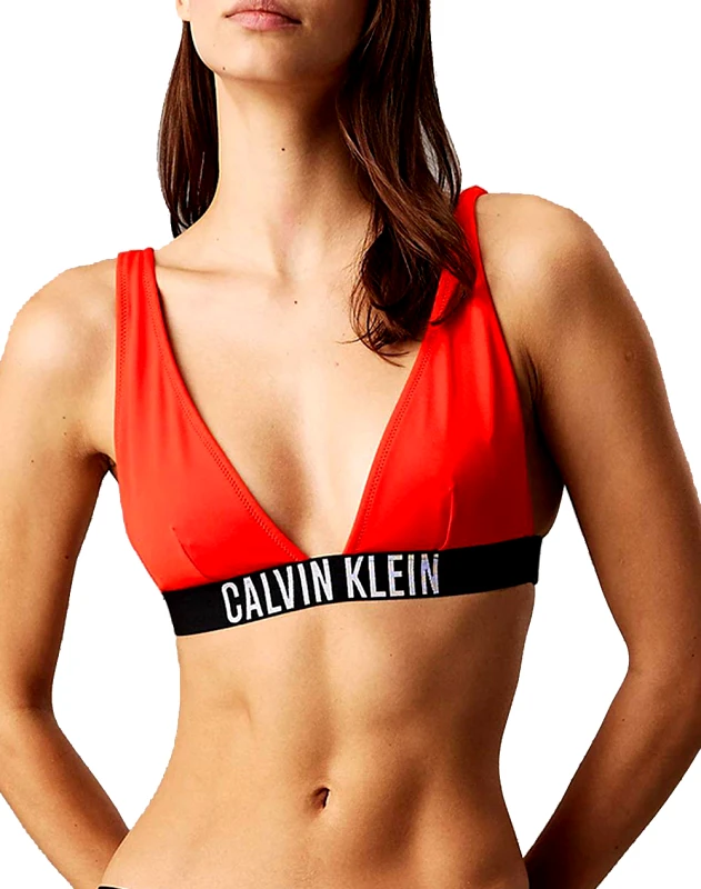 CALVIN KLEIN CALVIN KLEIN JEANS BRALETTE-RP NEW 2 KW0KW02832-XM8 Red