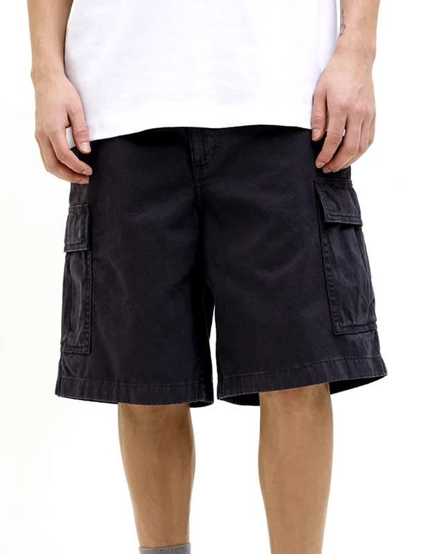 JACK&JONES JACK&JONES JPSTKARL AVERY CARGO SHORTS MID 12269374-BLACK Black