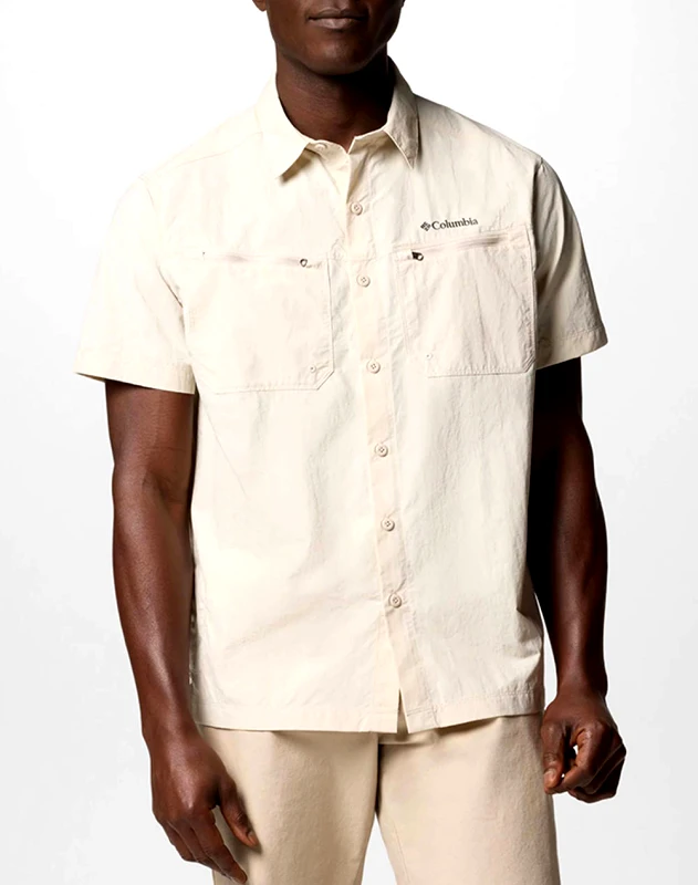 COLUMBIA COLUMBIA Ανδρικό Πουκάμισο Mountaindale™ SS Shirt CD33-2121501-278 Ecru