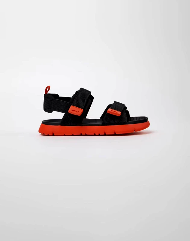 CAMPER CAMPER Webbing Negro,Olas Negro/MiraSand Barco K800637-003-003 Black