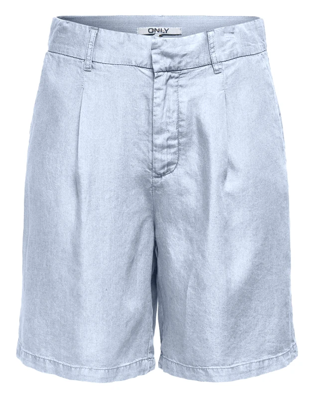 ONLY ONLY ONLCHARIS LIFE MW LONG SHORT CC WVN 15337935-Light Blue Denim DenimLightBlue