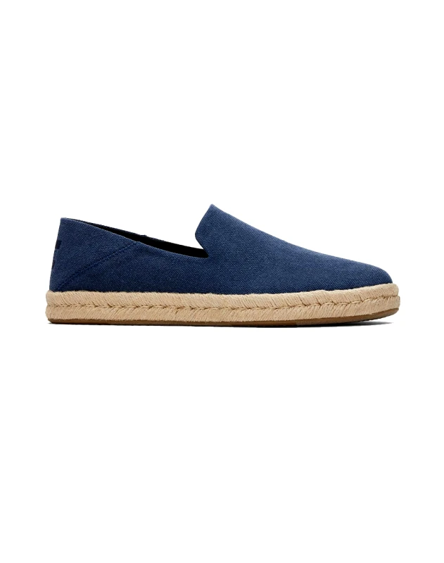 TOMS TOMS NVY RCLD CTN CVS MN SANTGO ESP 10019868-NAVY NavyBlue