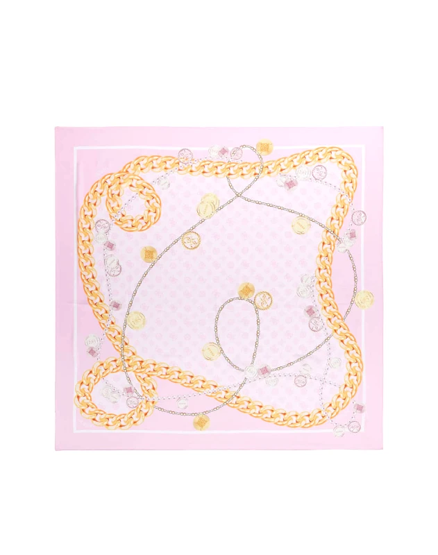 GUESS GUESS FOULARD 125X125 ΑΞΕΣΟΥΑΡ ΓΥΝΑΙΚΕΙΟ AW5300SIL03-ROS Pink