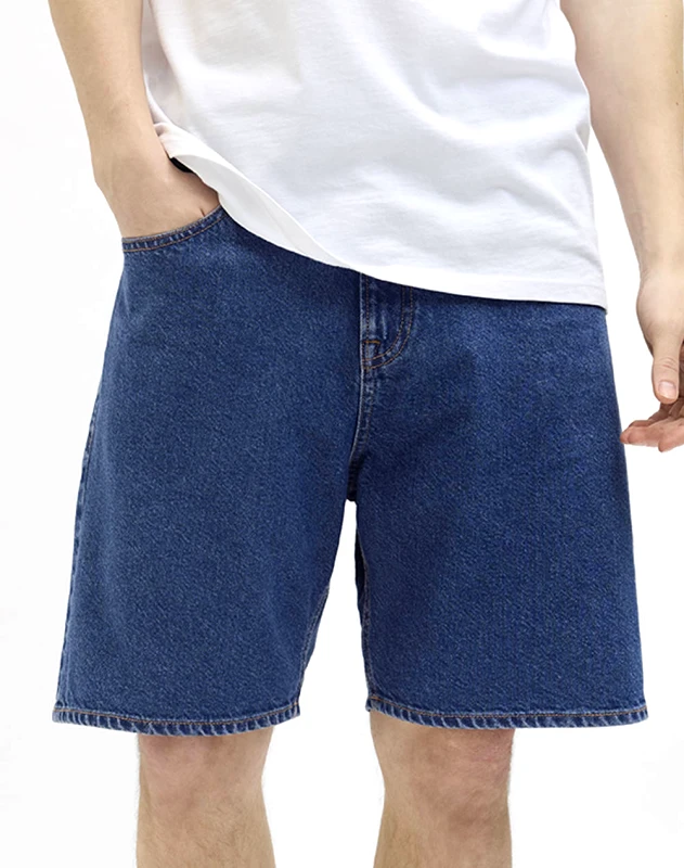 JJ REBEL JJRE JREBTAYLOR JJCRAFT SHORTS AT 635 SN 12270467-BLUE DENIM DenimBlue