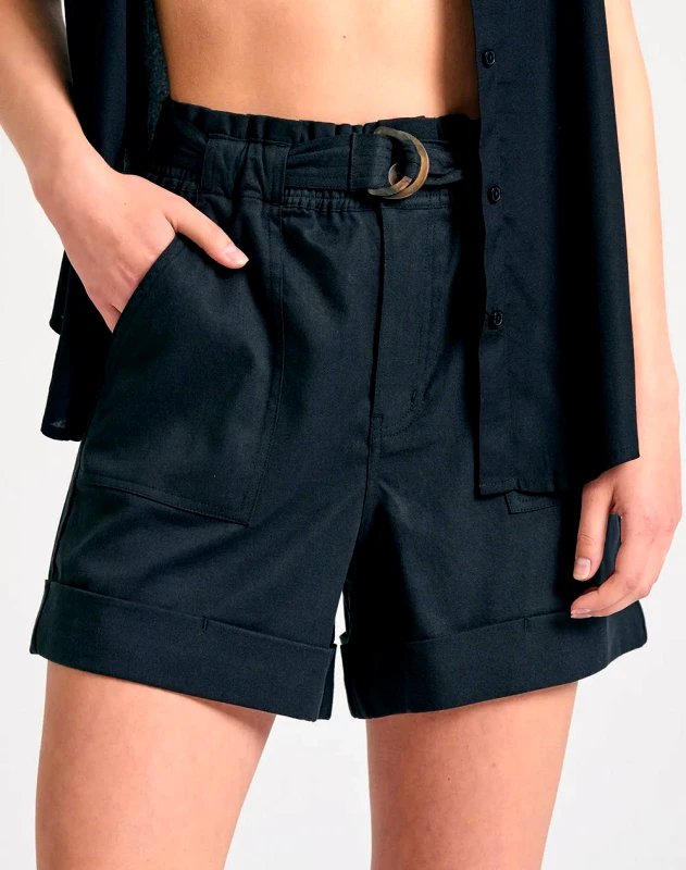 FUNKY BUDDHA FUNKY BUDHA Γυναικείο Σορτς FBL011-107-03-BLACK Black