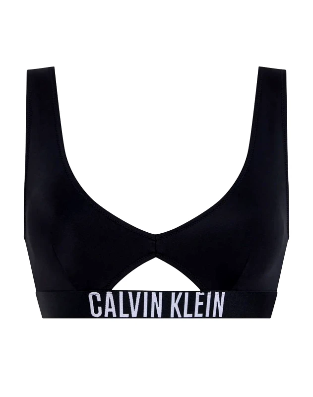 CALVIN KLEIN CALVIN KLEIN JEANS BRALETTE-RP NEW KW0KW02745-BEH Black
