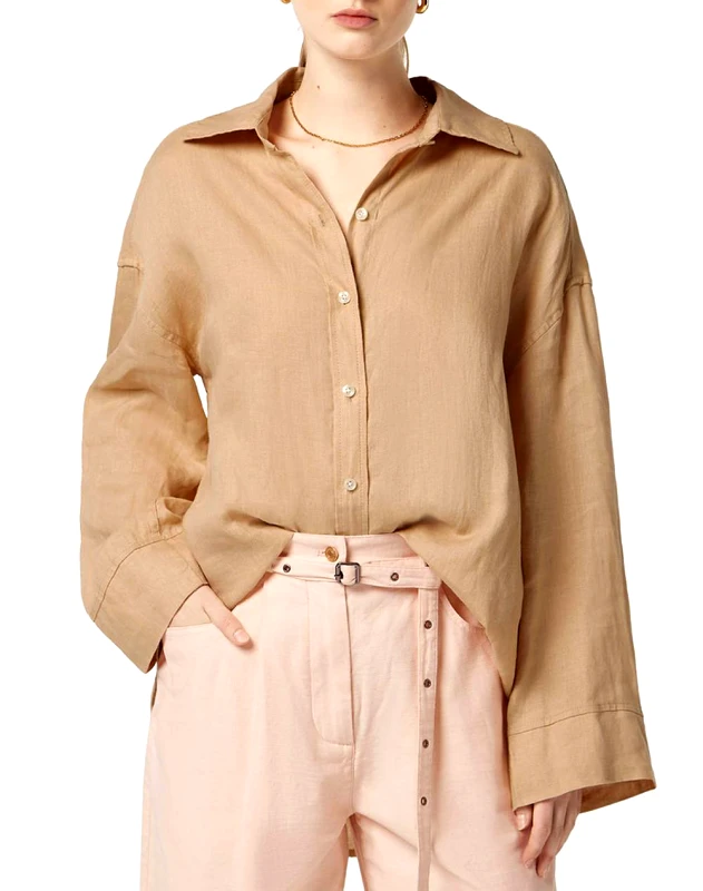 SCOTCH&SODA SCOTCH&SODA ΠΟΥΚΑΜΙΣΟ ΜΜ U9A00626T-SCU212.7652 Camel