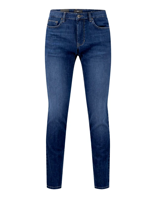 FYNCH-HATTON FYNCH-HATTON PANTS 1502 2913-668 DenimBlue