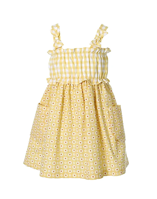 MATOU MATOU ΦΟΡΕΜΑ ΠΑΙΔΙΚΟ GIRL 2S25-MF1520-YELLOW Yellow